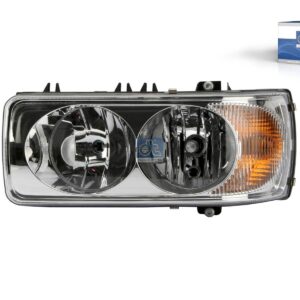 DT Spare Parts 5.81172 Headlamp, left, mechanical height control, 24 V