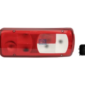 DT Spare Parts 5.81194 Tail lamp, right, 24 V, Lb: 160 mm, L: 400 mm, H: 160 mm, T: 89.5 mm