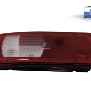 DT Spare Parts 5.81198SP Tail lamp, left, with license plate lamp, 24 V