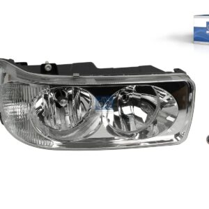 DT Spare Parts 5.81354 Headlamp, left, mechanical height control, 24 V