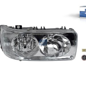 DT Spare Parts 5.81355 Headlamp, right, mechanical height control, 24 V