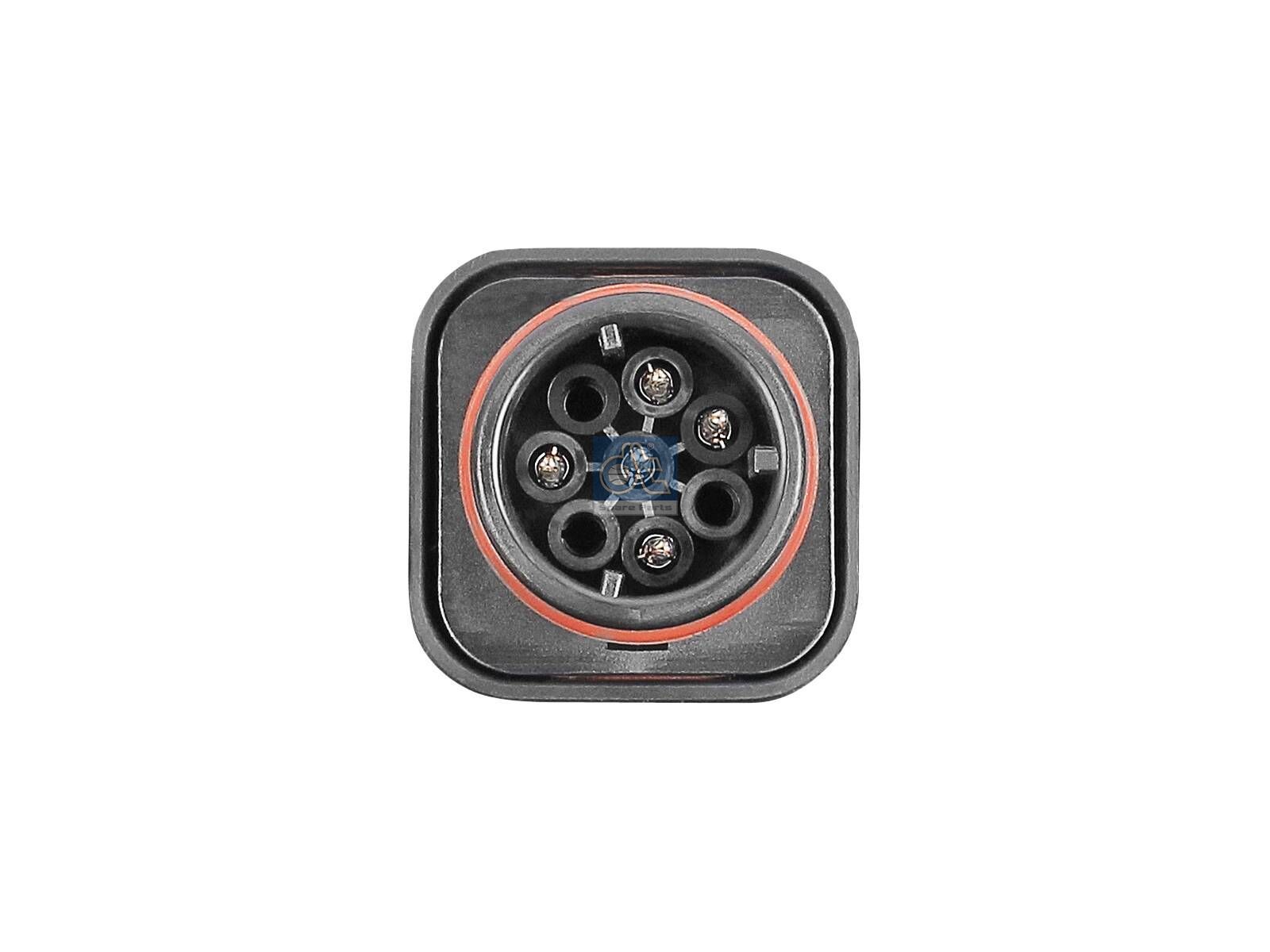 DT Spare Parts 5.81355 Headlamp, right, mechanical height control, 24 V
