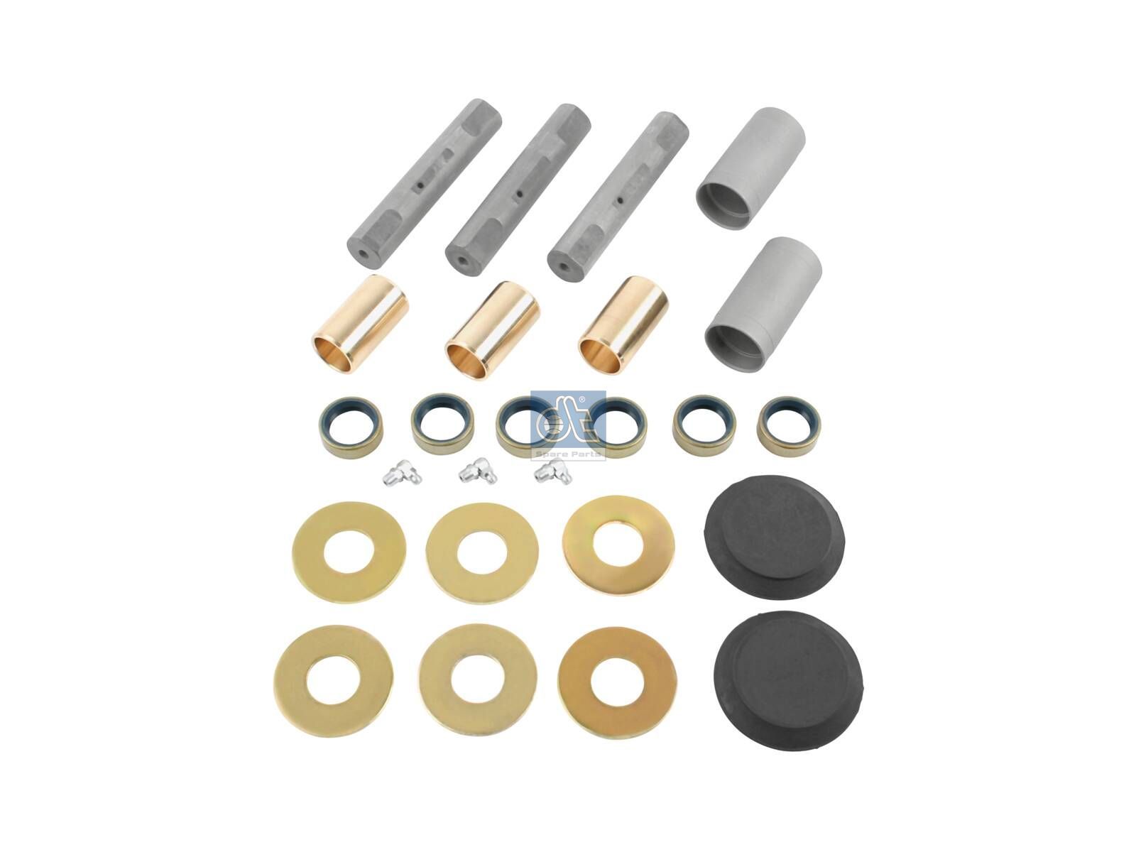 DT Spare Parts 5.90016 Repair kit, spring shackle, D: 25.4 mm, L: 136 mm