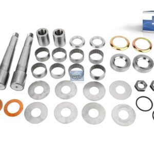 DT Spare Parts 5.92001 King pin kit, double kit, D1: 50 mm, D2: 31.5 mm, M27 x 3, L: 272 mm