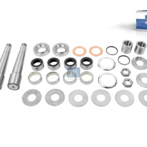DT Spare Parts 5.92010 King pin kit, double kit, D1: 50 mm, D2: 31.5 mm, M27 x 3, L: 254 mm