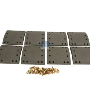 DT Spare Parts 5.92141 Drum brake lining kit, axle kit, W: 175 mm, S: 20.7 mm