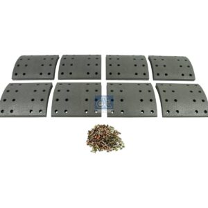 DT Spare Parts 5.92167 Drum brake lining kit, axle kit - oversize, W: 200 mm, S: 21.7 mm