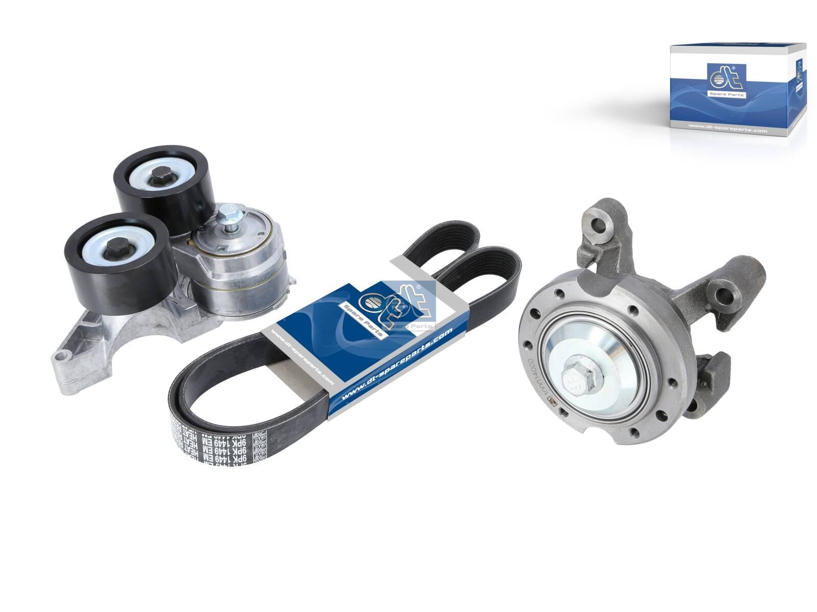 DT Spare Parts 5.94195 Belt tensioner kit, new version