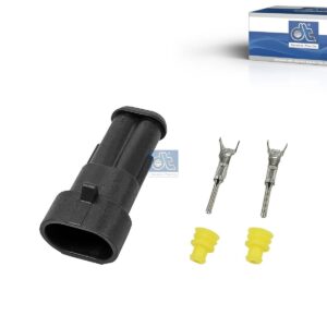 DT Spare Parts 5.98032 Repair kit, plug, 2 poles