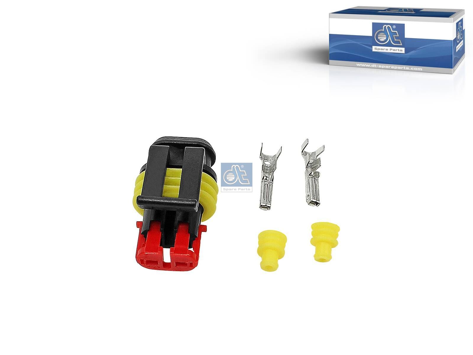 DT Spare Parts 5.98033 Repair kit, plug, 2 poles