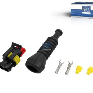 DT Spare Parts 5.98052 Repair kit, plug, 2 poles