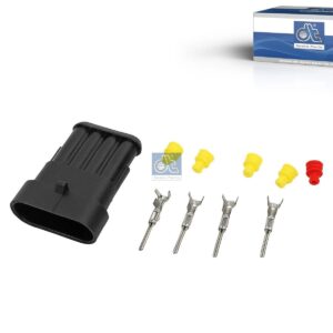 DT Spare Parts 5.98054 Repair kit, plug, 4 poles