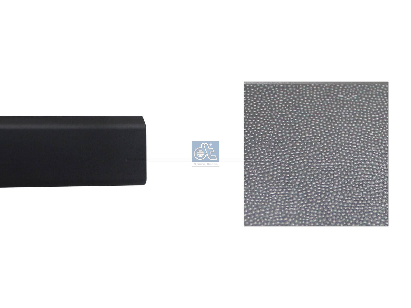 DT Spare Parts 6.00012 Cover moulding, lateral, right