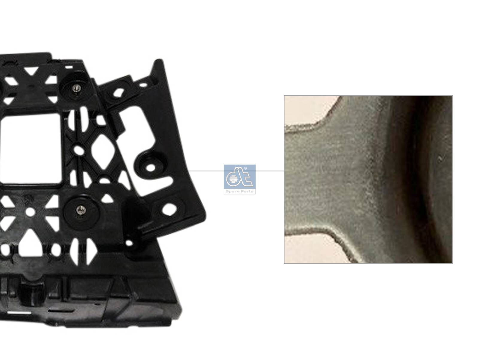 DT Spare Parts 6.00018 Bracket, step well case, right