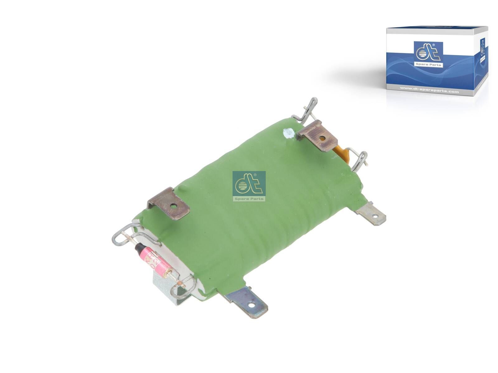 DT Spare Parts 6.00039 Resistor, interior blower, 24 V, 4 poles