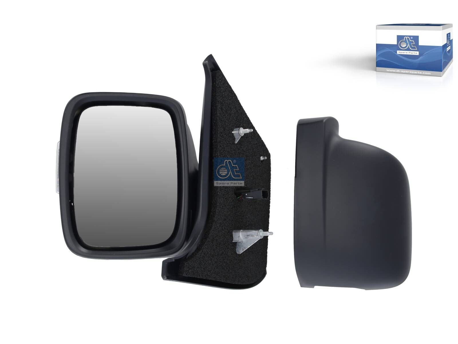 DT Spare Parts 6.00053 Main mirror, complete, left, heated