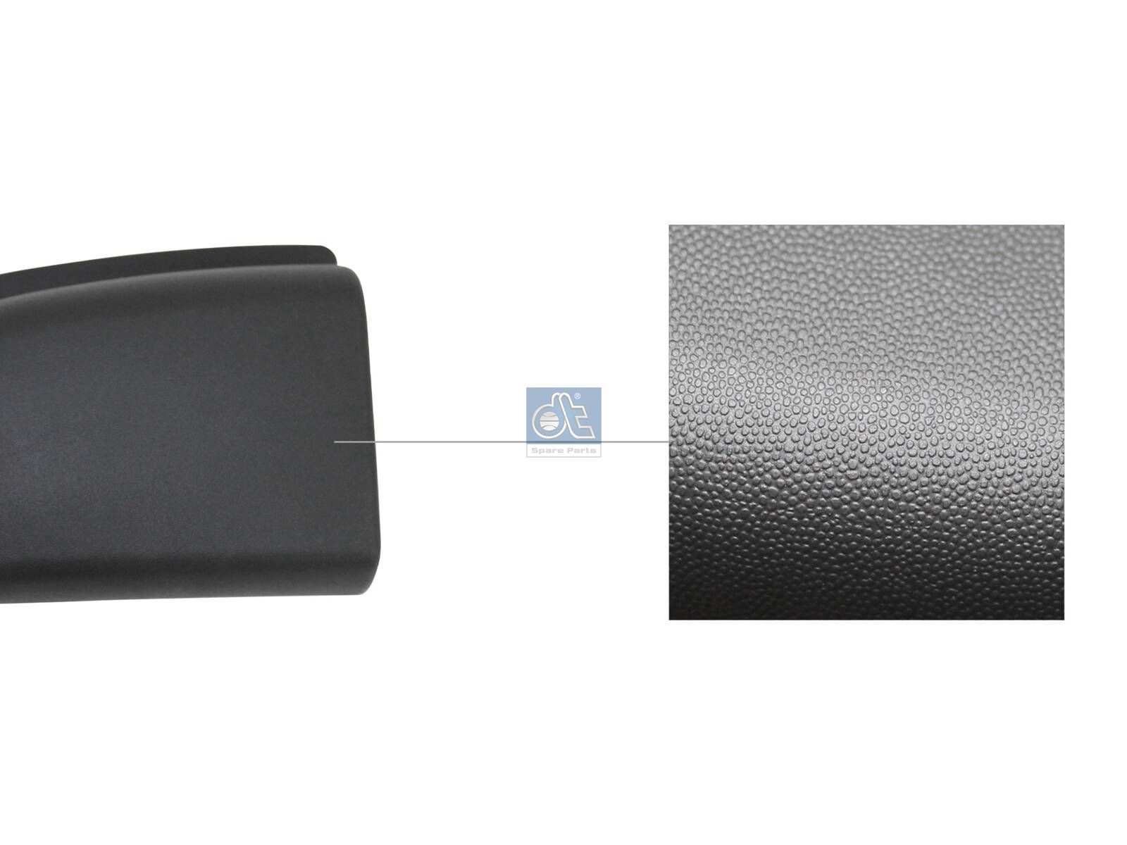 DT Spare Parts 6.00086 Cover moulding, lateral, left