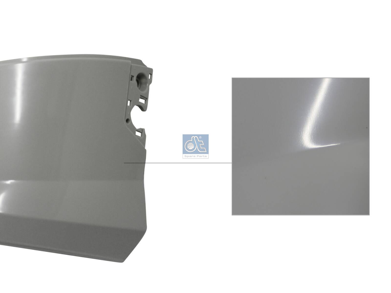 DT Spare Parts 6.00120 Bumper corner, front, lower left