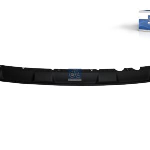 DT Spare Parts 6.00145 Bumper, rear, center, black