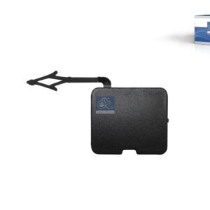 DT Spare Parts 6.00148 Cover, towing eye, rear, black