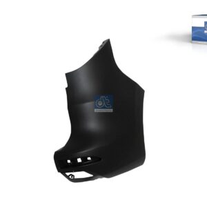 DT Spare Parts 6.00179 Bumper, rear, right, black