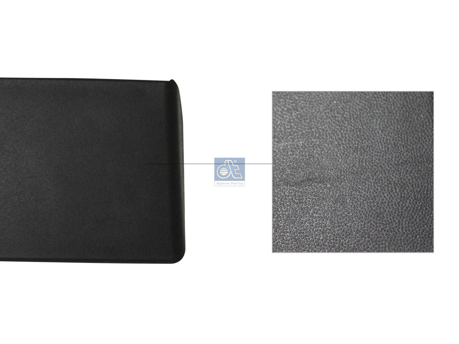 DT Spare Parts 6.00213 Cover, bumper, center