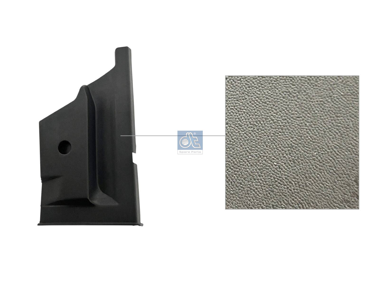DT Spare Parts 6.00230 Cover, headlamp, right