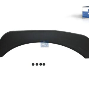 DT Spare Parts 6.00259 Dirt deflector, fender, left