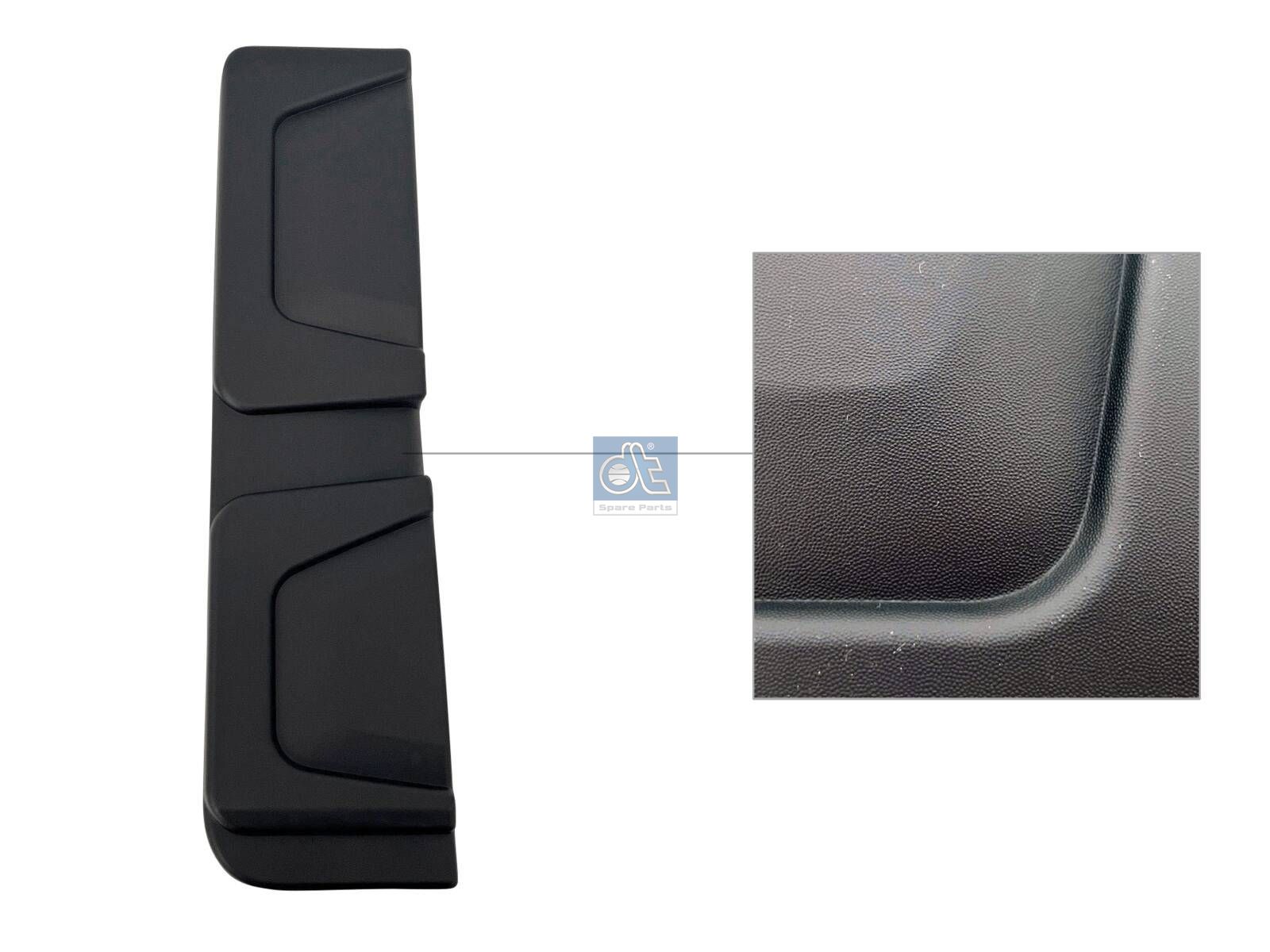 DT Spare Parts 6.00274 Bumper cover, front, right