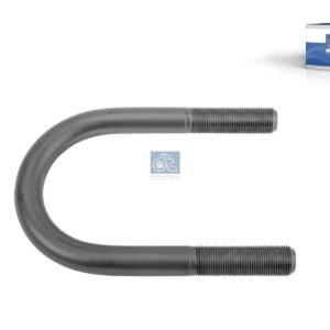 DT Spare Parts 6.11116 U-bolt, M20 x 1,5, LTh: 60 mm, L: 165 mm, w: 92.5 mm