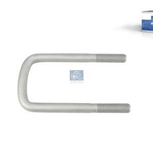 DT Spare Parts 6.11131 U-bolt, r: 15 mm, R: 177 mm, M20 x 1,5, LTh: 67 mm, L: 210 mm, w: 92 mm