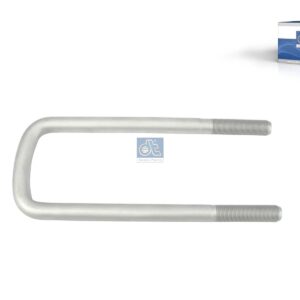 DT Spare Parts 6.11132 U-bolt, r: 15 mm, R: 177 mm, M20 x 1,5, LTh: 76 mm, L: 290 mm, w: 92 mm