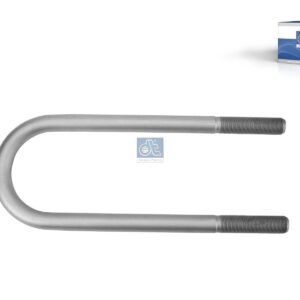 DT Spare Parts 6.11135 U-bolt, M20 x 1,5, LTh: 75 mm, L: 308 mm, w: 92.5 mm