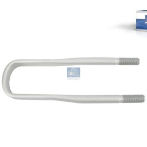 DT Spare Parts 6.11136 U-bolt, r: 30 mm, R: 130 mm, M24 x 2, LTh: 75 mm, L: 402 mm, w: 92 mm