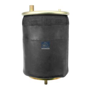 DT Spare Parts 6.13010 Air spring, with steel piston, D: 240 mm, Dmax: 277 mm, M16 x 1,5, M24 x 1,5, L: 412 mm