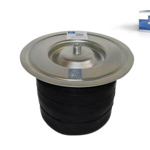 DT Spare Parts 6.13024 Air spring, with steel piston, D: 290 mm, Dmax: 272 mm, M16 x 1,5, M18 x 1,5, M22 x 1,5, L: 230 mm