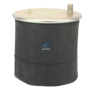 DT Spare Parts 6.13028 Air spring, with steel piston, D: 321 mm, M16 x 1,5, M24 x 1,5, L: 412 mm