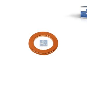 DT Spare Parts 6.20411 Copper washer, d: 6 mm, D: 10 mm, S: 1 mm