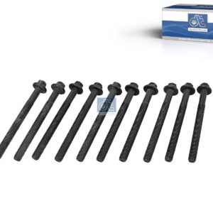 DT Spare Parts 6.22204 Cylinder head screw kit, M12 x 1,5, L: 131 mm, 12.9