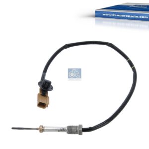 DT Spare Parts 6.27368 Exhaust gas temperature sensor, M12 x 1,25, SW: 14, L: 530 mm, L: 400 mm, 2 poles