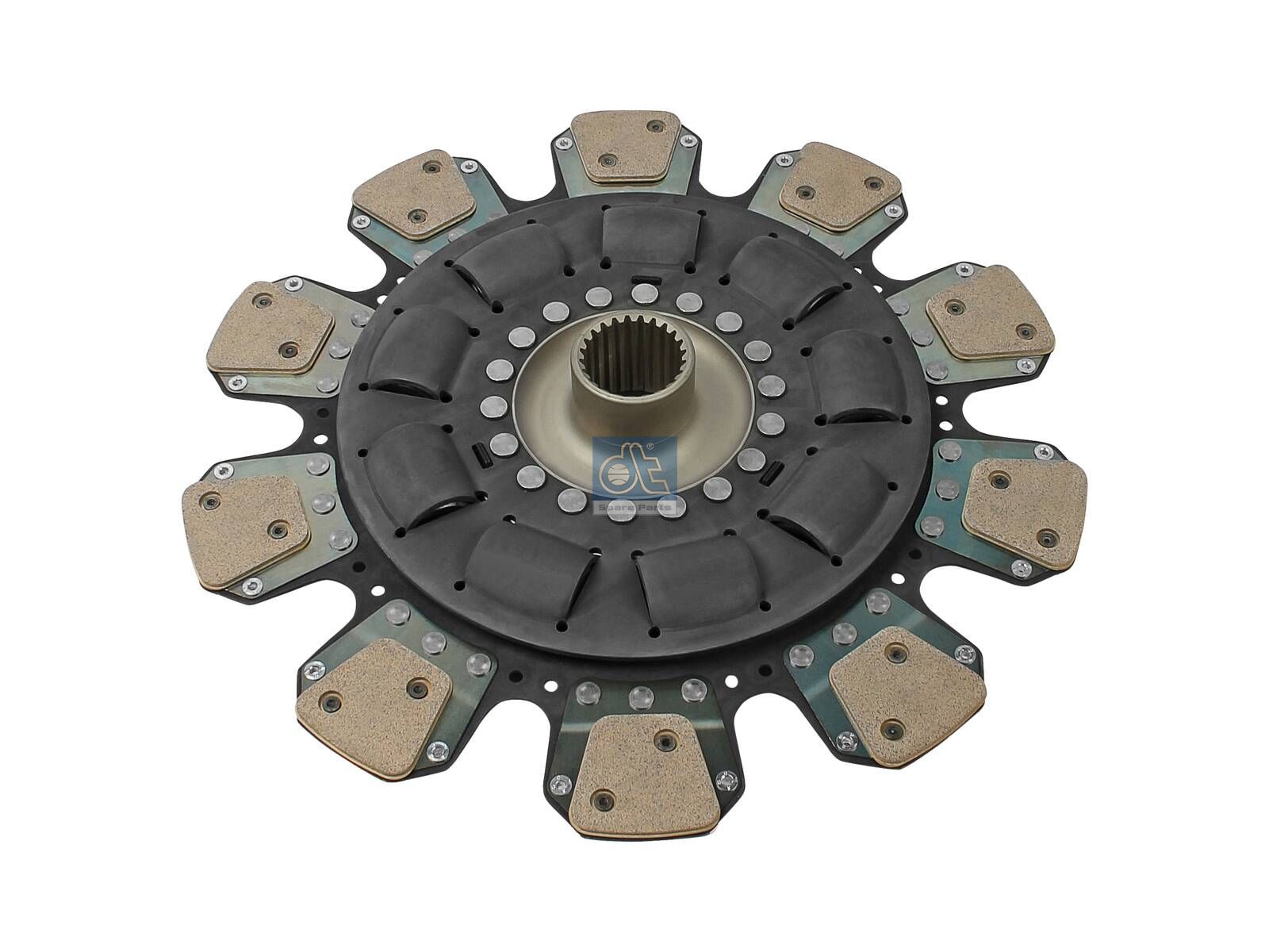 DT Spare Parts 6.40138 Clutch disc, D: 445 mm, 24 teeth