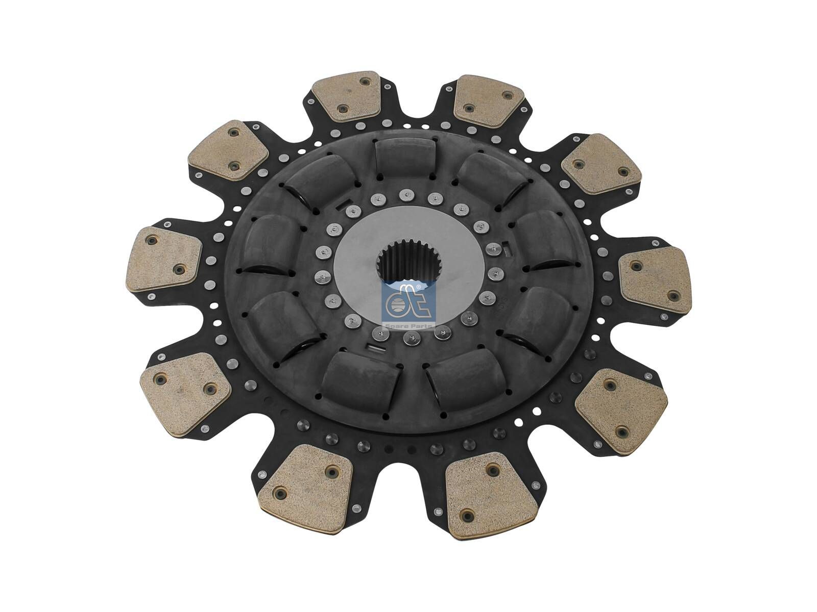 DT Spare Parts 6.40138 Clutch disc, D: 445 mm, 24 teeth