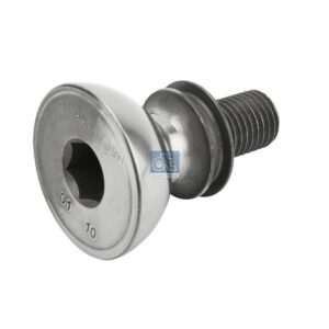 DT Spare Parts 6.42031 Ball joint, M16 x 2, Lu: 25 mm, D: 44 mm, SW: 14, H: 35 mm