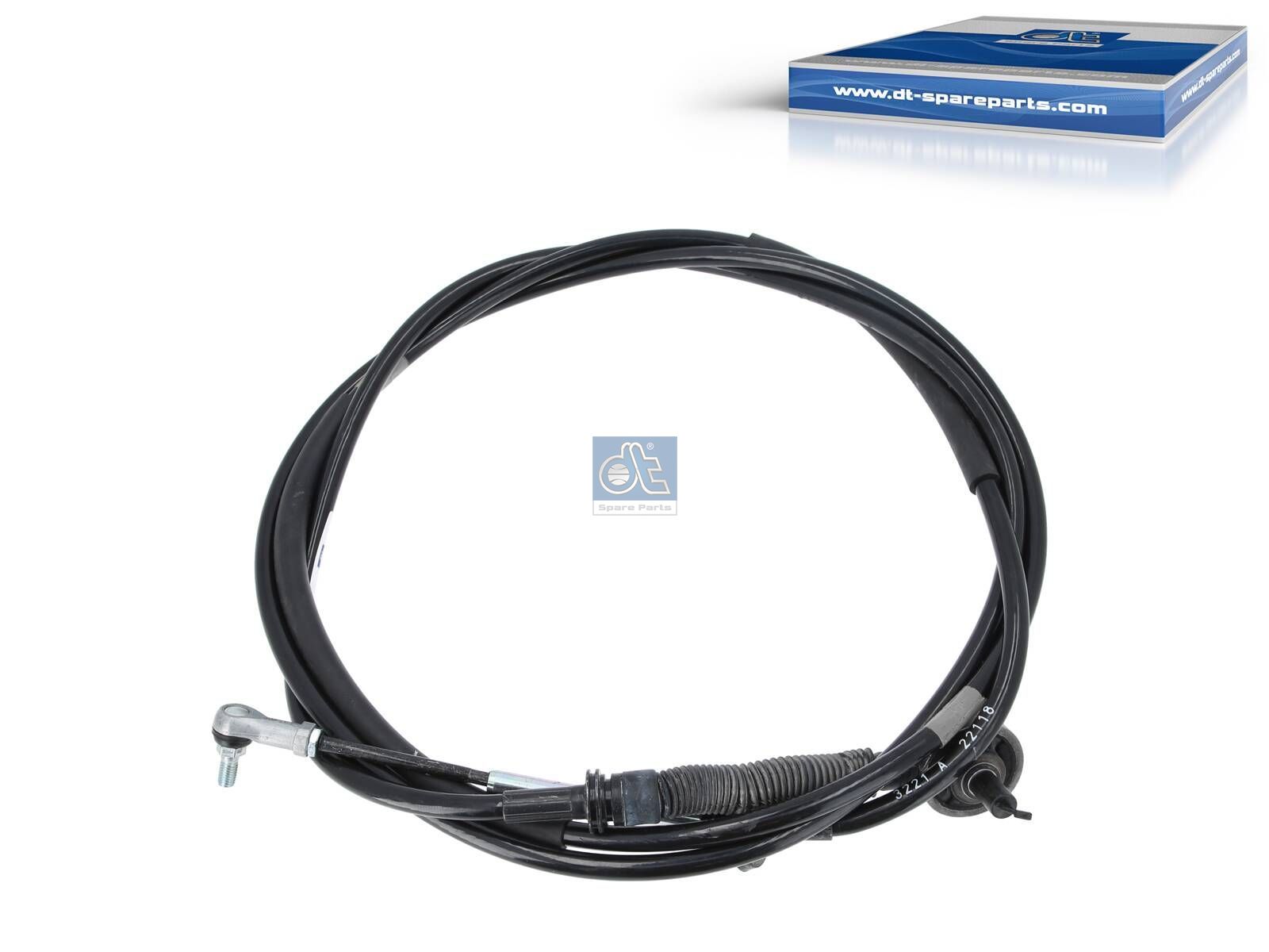 DT Spare Parts 6.47186 Control cable, Switching, L: 3740 mm