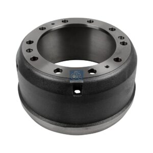 DT Spare Parts 6.60001 Brake drum, D: 414 mm, 10 bores, b: 25.6 mm, P: 335 mm, d: 280.8 mm, H: 235 mm, B: 188 mm