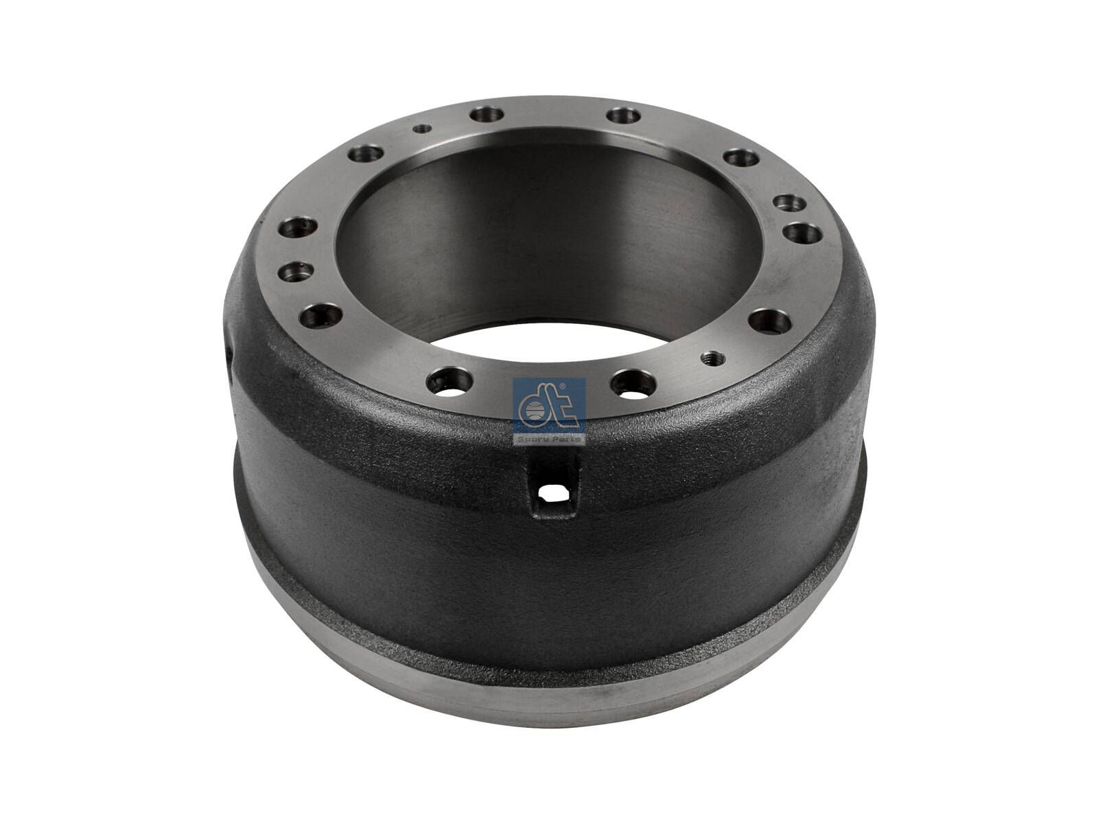 DT Spare Parts 6.60001 Brake drum, D: 414 mm, 10 bores, b: 25.6 mm, P: 335 mm, d: 280.8 mm, H: 235 mm, B: 188 mm