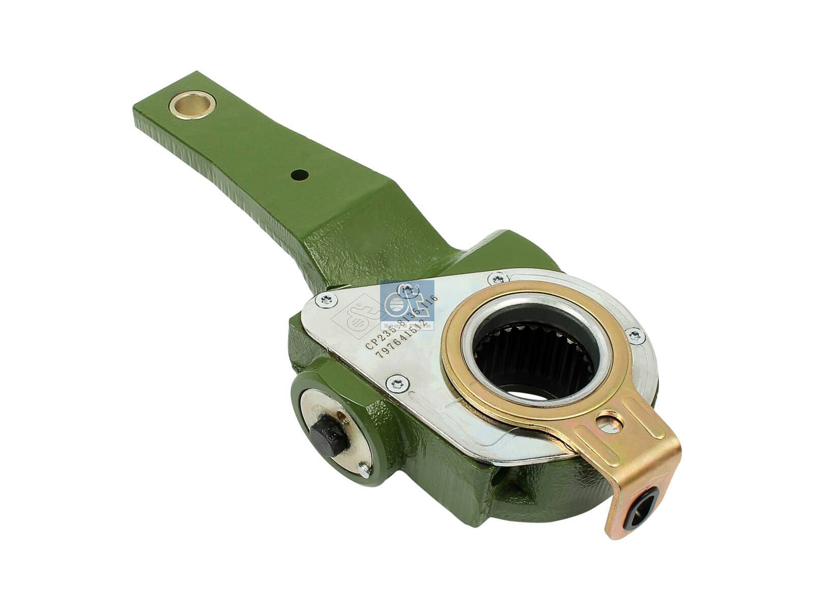 DT Spare Parts 6.60116 Slack adjuster, automatic, left, BNA 227 x 35, b: 14 mm, Lb: 183 mm, Or: 22 mm, 27 teeth
