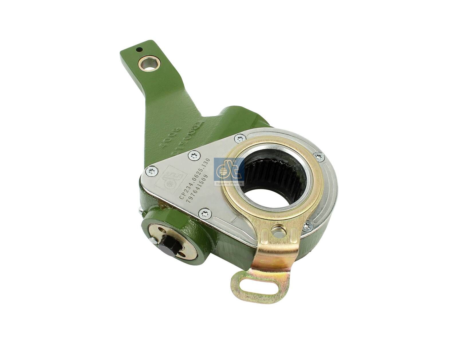 DT Spare Parts 6.60130 Slack adjuster, automatic, left, BNA 227 x 35, b: 14 mm, Lb: 175 mm, Ol: 38 mm, 27 teeth