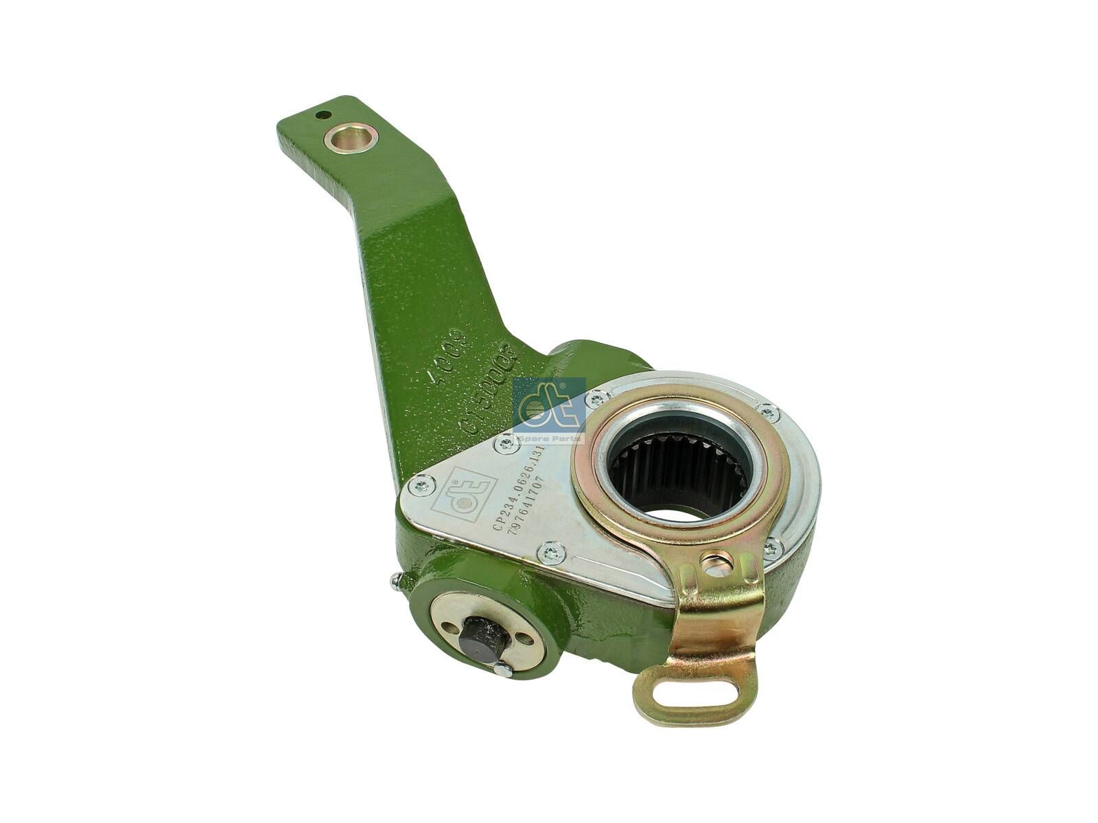 DT Spare Parts 6.60131 Slack adjuster, automatic, right, BNA 227 x 35, b: 14 mm, Lb: 175 mm, Or: 38 mm, 27 teeth