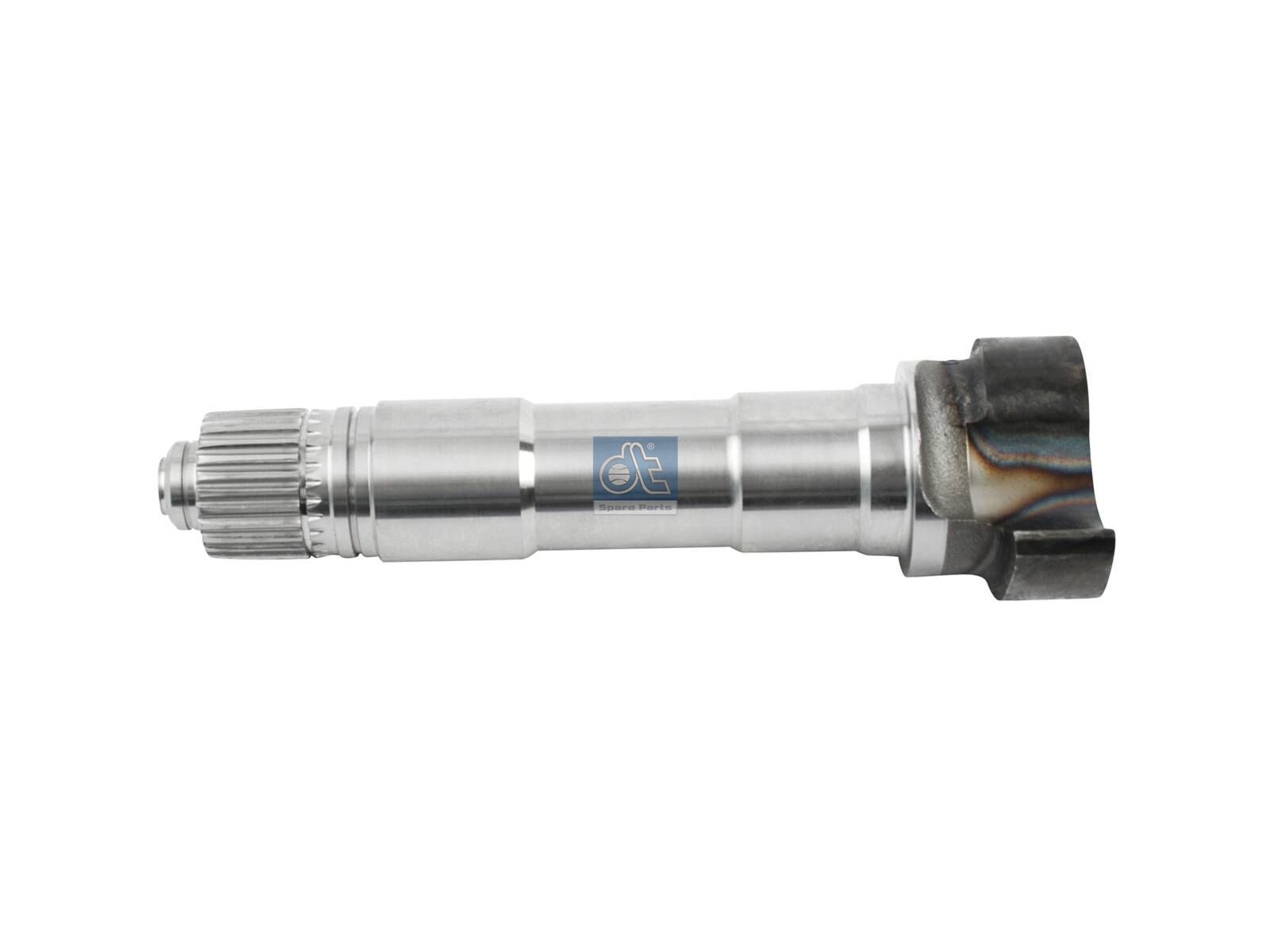 DT Spare Parts 6.60180 Brake camshaft, left, D: 45 mm, L1: 256 mm, L2: 226 mm, L3: 206 mm, 27 teeth